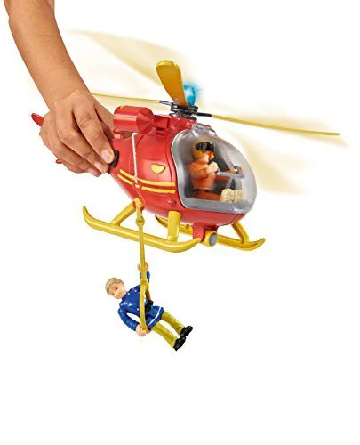 Elicopter Fireman Sam cu sunet si lumina + accesorii si figurina foto