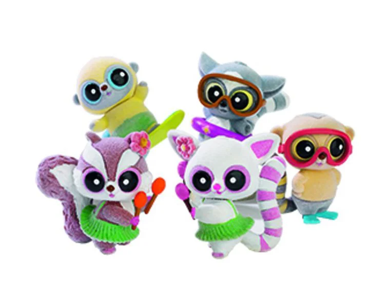 Figurine YooHoo&amp;Friends Beach, 5 cm + carte foto