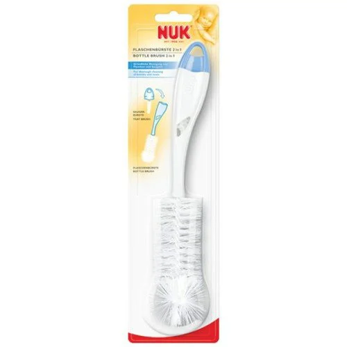 Ершик 2 в 1 NUK для мытья бутылочек