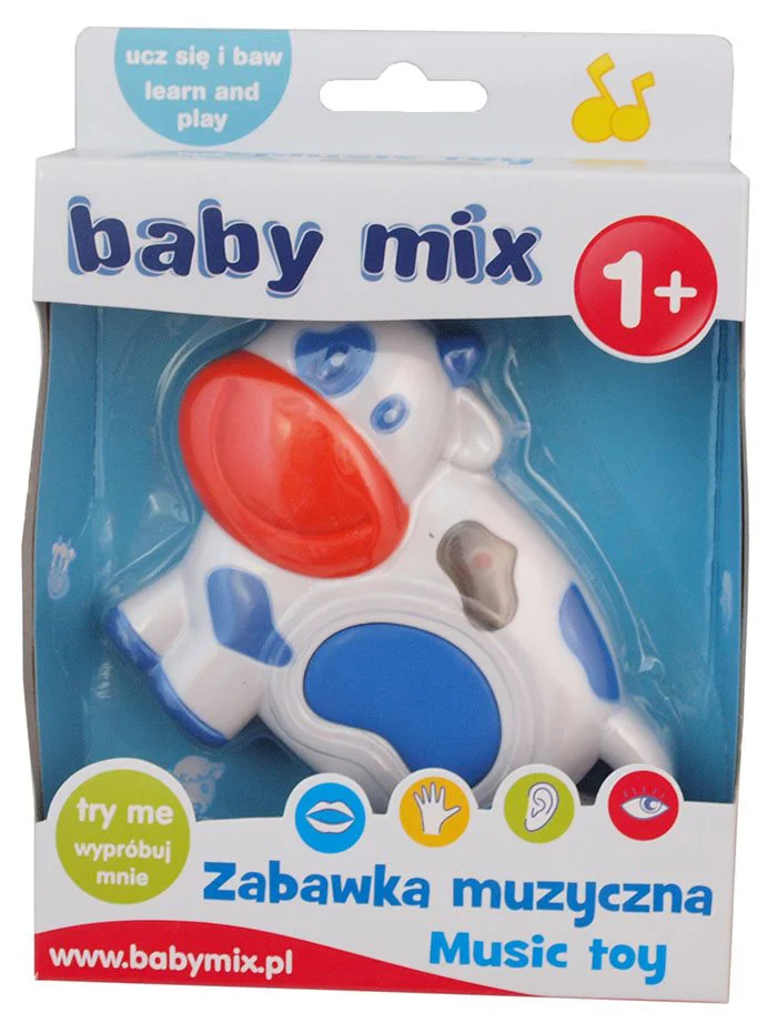 Jucarie din plastic muzicala Baby Mix Vacuta foto