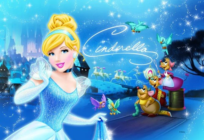 Puzzle Trefl Disney Tinbox Princess Going to the Ball, 100 piese foto
