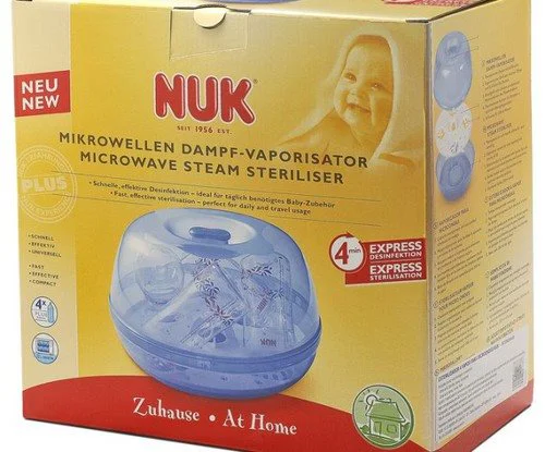 Sterilizator pentru microunde NUK Vapo Rapid foto