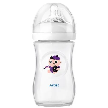 Set Philips AVENT Biberon Natural &quot;Artist&quot; Colectia Pasiuni de viitor, 2x260 ml