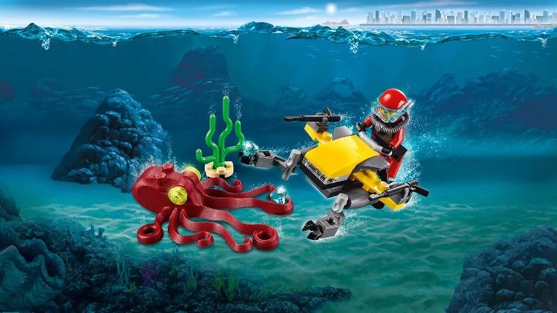 LEGO City - Deep Sea Scuba Scooter foto