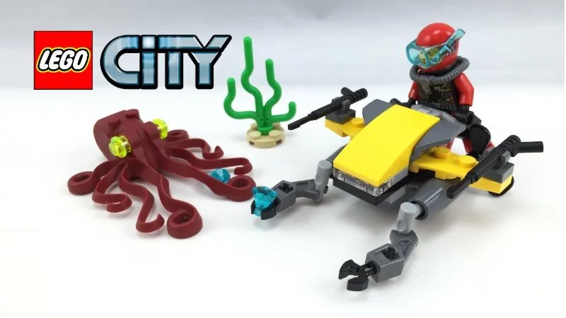 LEGO City - Deep Sea Scuba Scooter foto