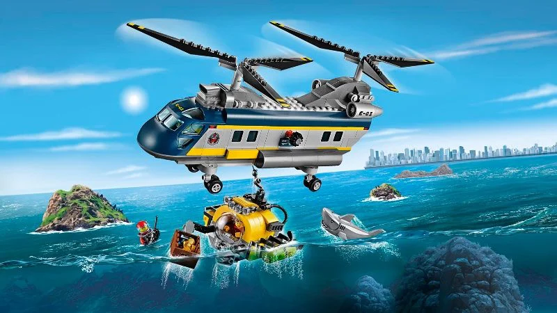 LEGO City - Deep Sea Helicopter foto