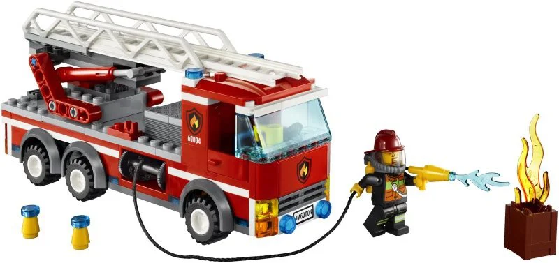 LEGO City - Пожарный автомобиль с лестницей foto