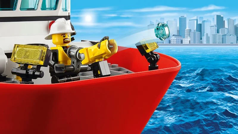 LEGO City - Пожарный катер foto