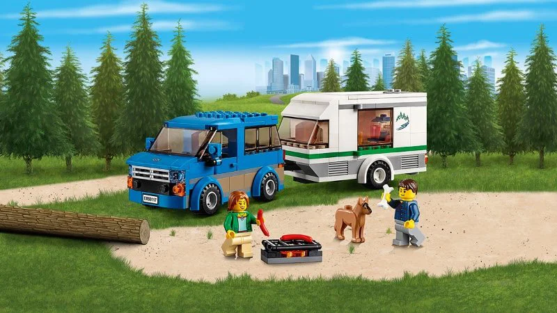 LEGO City - Van and Caravan foto
