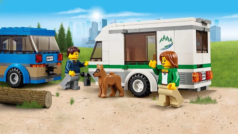 LEGO City - Van and Caravan foto