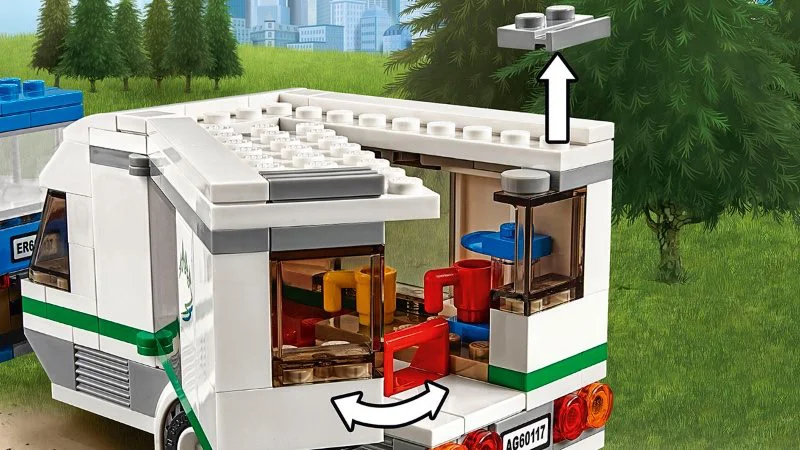 LEGO City - Van and Caravan foto