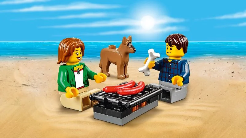 LEGO City - Van and Caravan foto