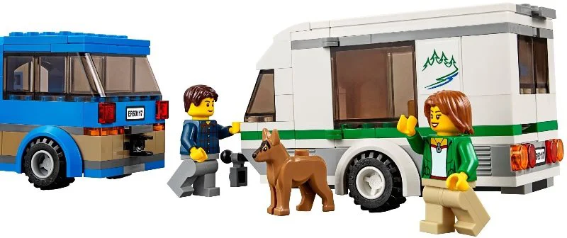 LEGO City - Van and Caravan foto