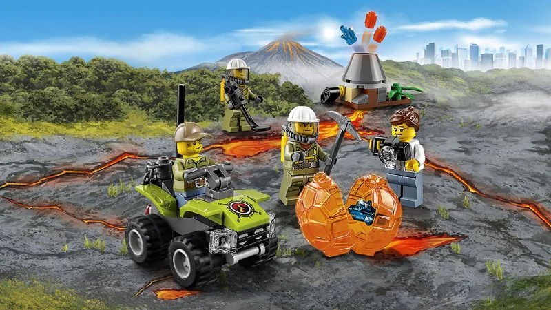 LEGO City - Исследователи Вулканов foto