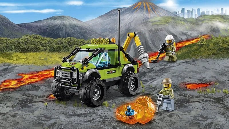 LEGO City - Volcano Exploration Truck foto