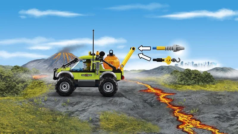 LEGO City - Volcano Exploration Truck foto