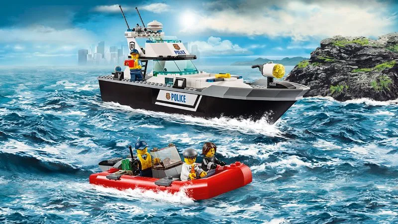 LEGO City - Police Patrol Boat foto