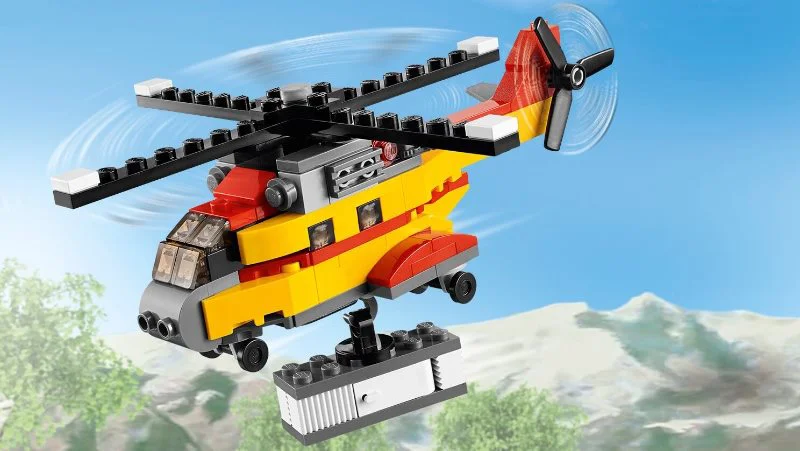 LEGO Creator - Грузовой вертолет 3 в 1 foto