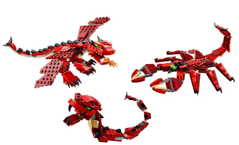 LEGO Creator - Красные чудовища 3 в 1 foto