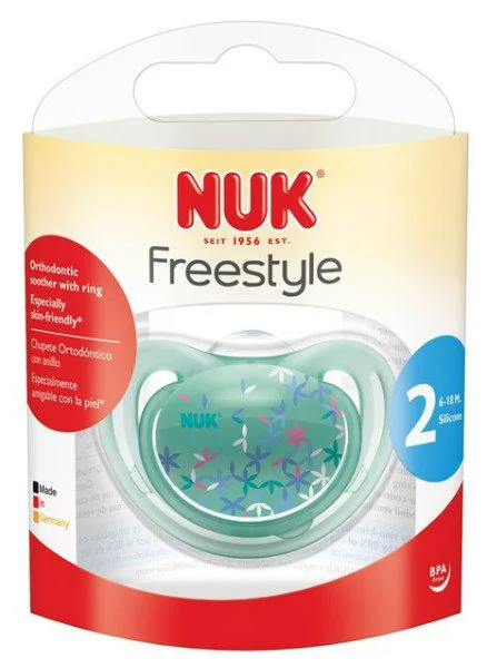 Suzeta NUK Freestyle din silicon foto