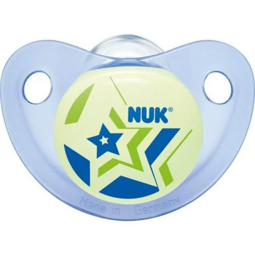 Пустышка NUK Night &amp; Day из силикона foto