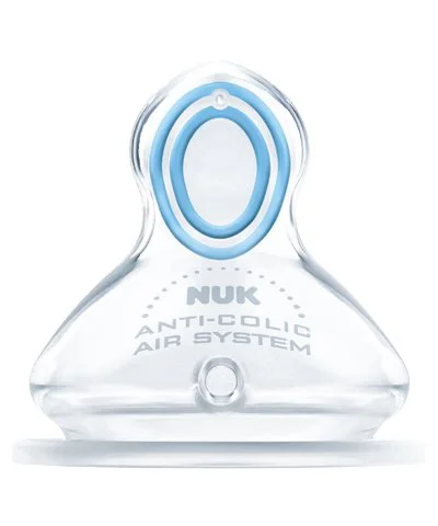 Tetina NUK First Choice din silicon, flux pentru lichide (0-6 luni)