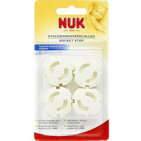Заглушки для розеток NUK, 4 шт.