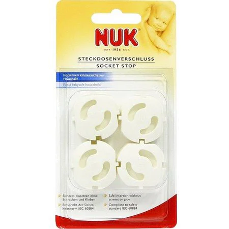 Protectie pentru prize NUK, 4 buc. foto