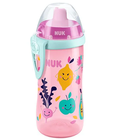 Чашка NUK Flexi Cup с соломинкой из силикона (12+ мес.), 300 мл foto