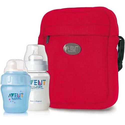 Термосумка Philips AVENT из неопрена, красная foto