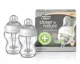 Biberon Tommee Tippee cu sistem de ventilatie si senzor de temperatura, (0+ luni), 260 ml, 2 buc.