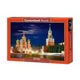 Puzzle Castorland Red Square by Night in Moscow, Russia, 1000 piese foto