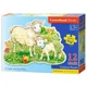 Puzzle Castorland A Lamb with his Mom, 12 piese foto