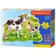 Puzzle Castorland Cows on a Meadow, 12 piese foto