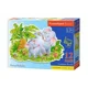 Puzzle Castorland Playing Elephants, 12 piese foto