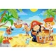 Puzzle Castorland Pirate Treasure, 40 piese foto