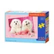 Puzzle Castorland Two Doggies in Pink, 120 MIDI piese foto