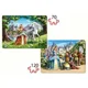 Puzzle Castorland Charming Princess, 2 in 1 (70+120 piese) foto