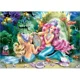 Puzzle Castorland Beautiful Mermaids, 2 in 1 (165+300 piese) foto