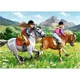 Puzzle Castorland Riding Horses, 2 in 1 (165+300 piese) foto