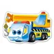 Puzzle Castorland Funny Cars, 4 in 1 (3+4+6+9 piese) foto
