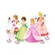 Puzzle Castorland Pretty Princesses, 4 in 1 (4+5+6+7 piese) foto