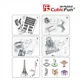 Puzzle 3D CubicFun Eiffel Tower foto