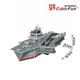 Puzzle 3D CubicFun Aircraft Carrier Charles de Gaulle foto