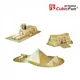 Puzzle 3D CubicFun Egyptian Pyramids foto