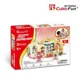 Puzzle 3D CubicFun Shopping Street-Clothes Shop foto