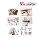 Puzzle 3D CubicFun Two-masted schooner foto