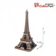Puzzle 3D CubicFun Eiffel Tower foto