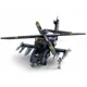 Constructor Sluban Army AH-64 "APACHI" Helicopter foto