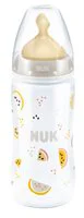 Бутылочка пластиковая NUK First Choice с латексной соской (0-6 мес.), 300 мл foto